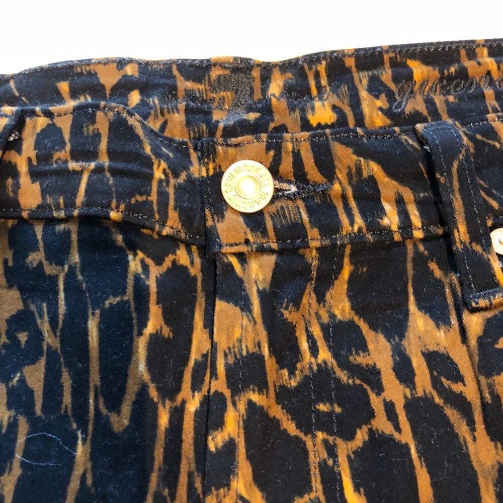 5[7ForAllMankind] Leopard Gwenevere pants - Picture 5 of 7